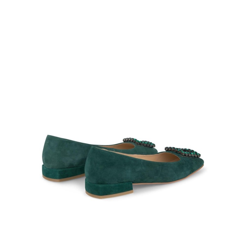 Ballerine Alma En Pena Square Ornament Kaki Femme | CCX-00979629